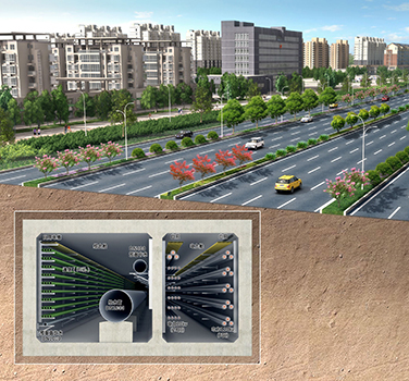 涇河（hé）新城地下綜合管廊